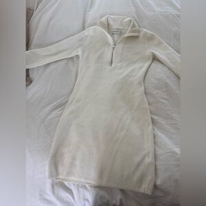 SP Abercrombie and fitch cream sweater dress